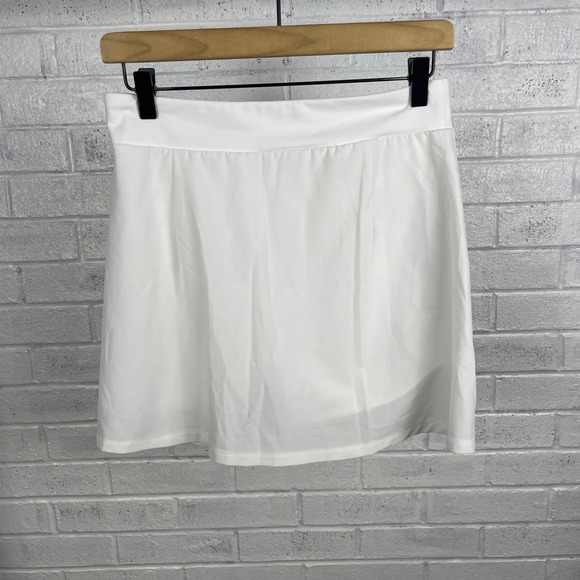 J. Crew Factory Pants - J.Crew White Pleated Active Skort Womens S Tennis Golf Pickleball Running